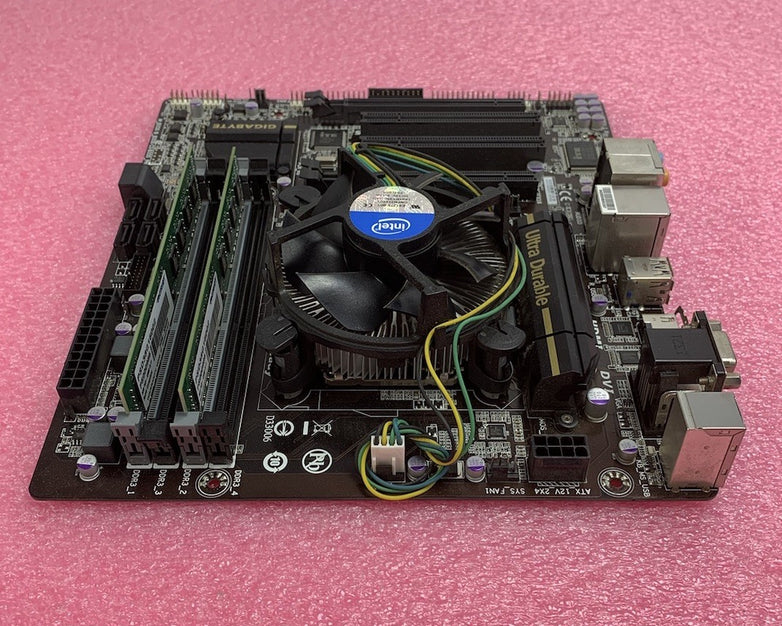 Gigabyte H87M-D3H Motherboard Intel Core i5-4440 3.1GHz 16GB RAM w/ Shield