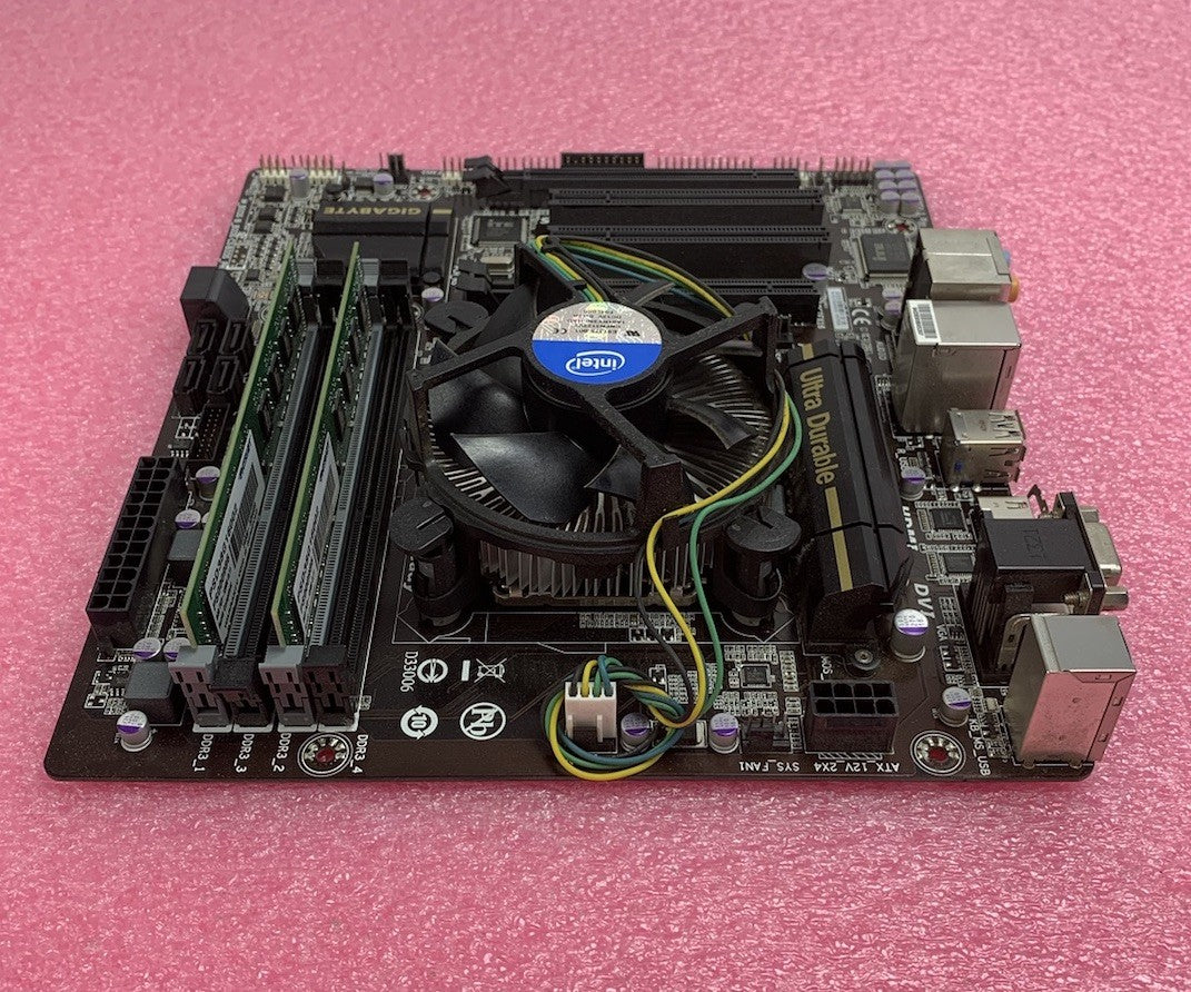 Gigabyte H87M-D3H Motherboard Intel Core i5-4440 3.1GHz 16GB RAM w/ Shield