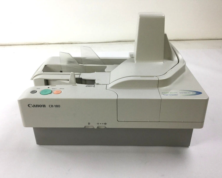 Canon CR180 Check Scanner  Includes Power Supply  Needs Ink Cartridge