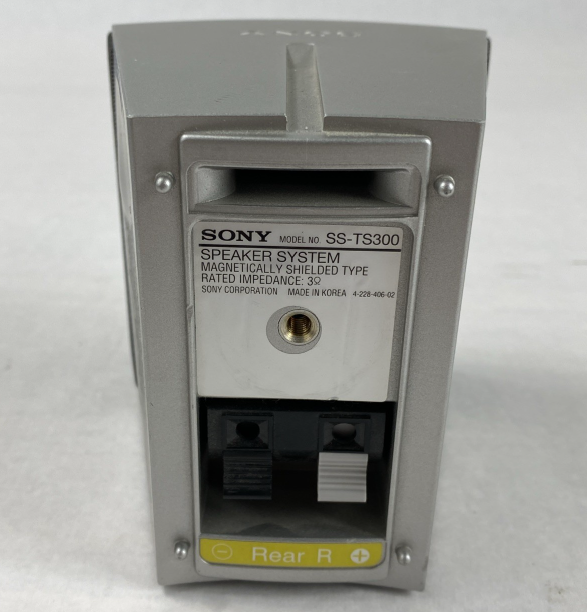 Sony SS-TS300 Surround Sound Home Theater Speakers Center Rear R Rear L Untested