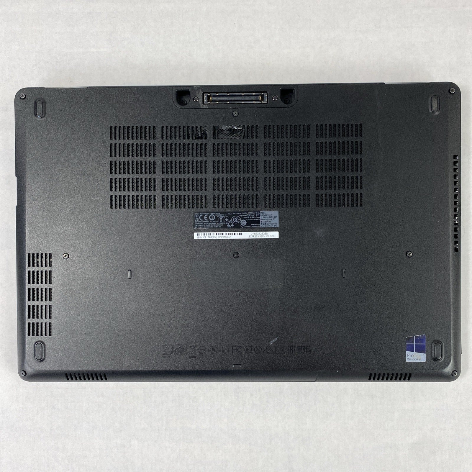 Dell Latitude E5570 Intel Core i5-6300U 2.4GHz 8GB RAM 15.6" No HDD No OS
