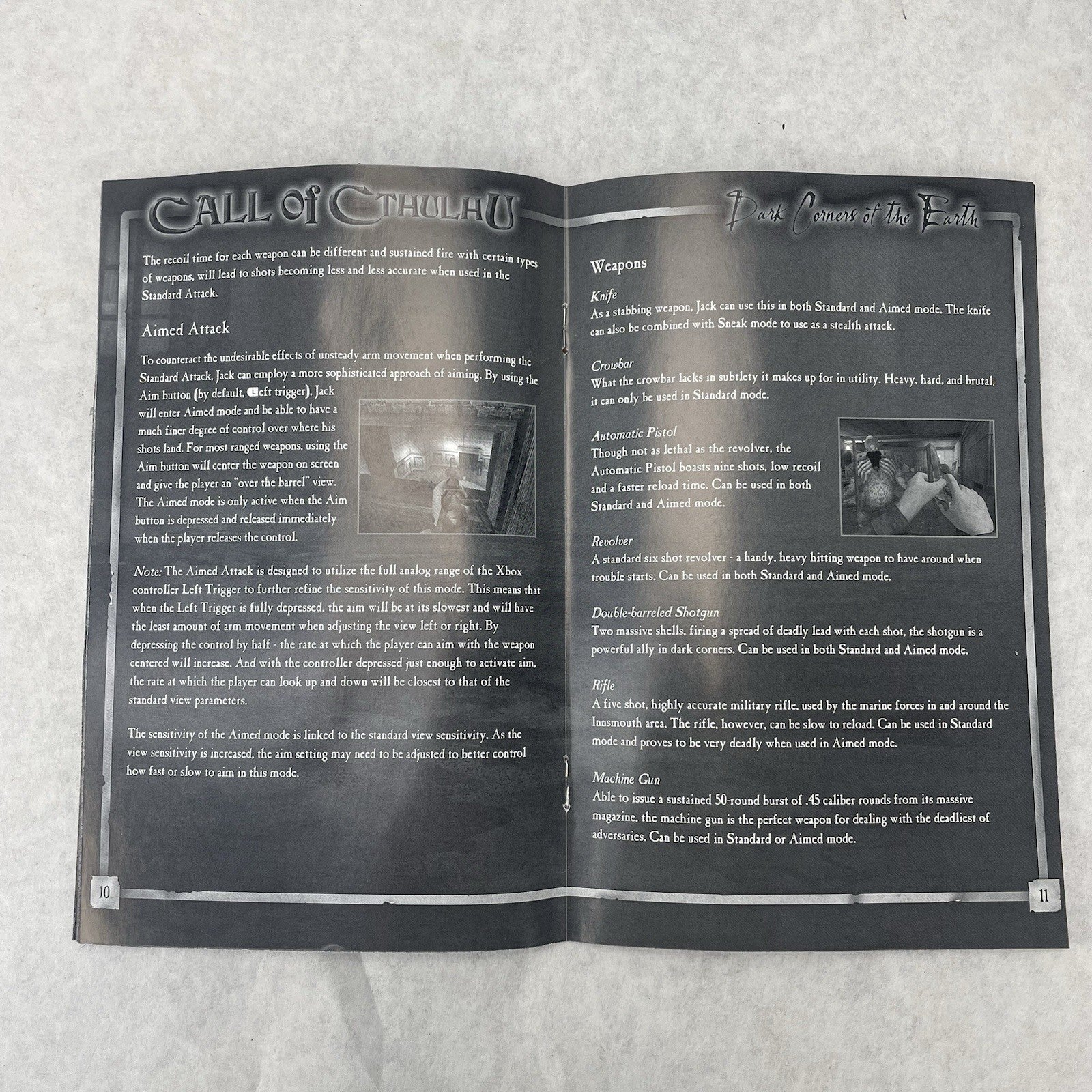 Call of Cthulhu Dark Corners of the Earth Xbox Complete CIB9