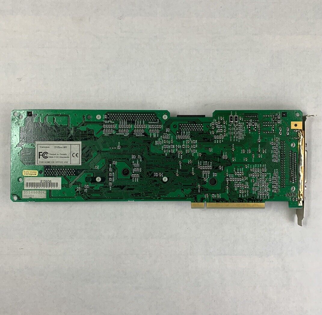 Canopus DVREX-M1 Digital Video Editing System J19-PV-712