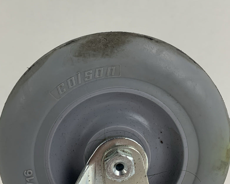Colson 5" Rubber Performa Swivel Locking Casters Lot of 4x