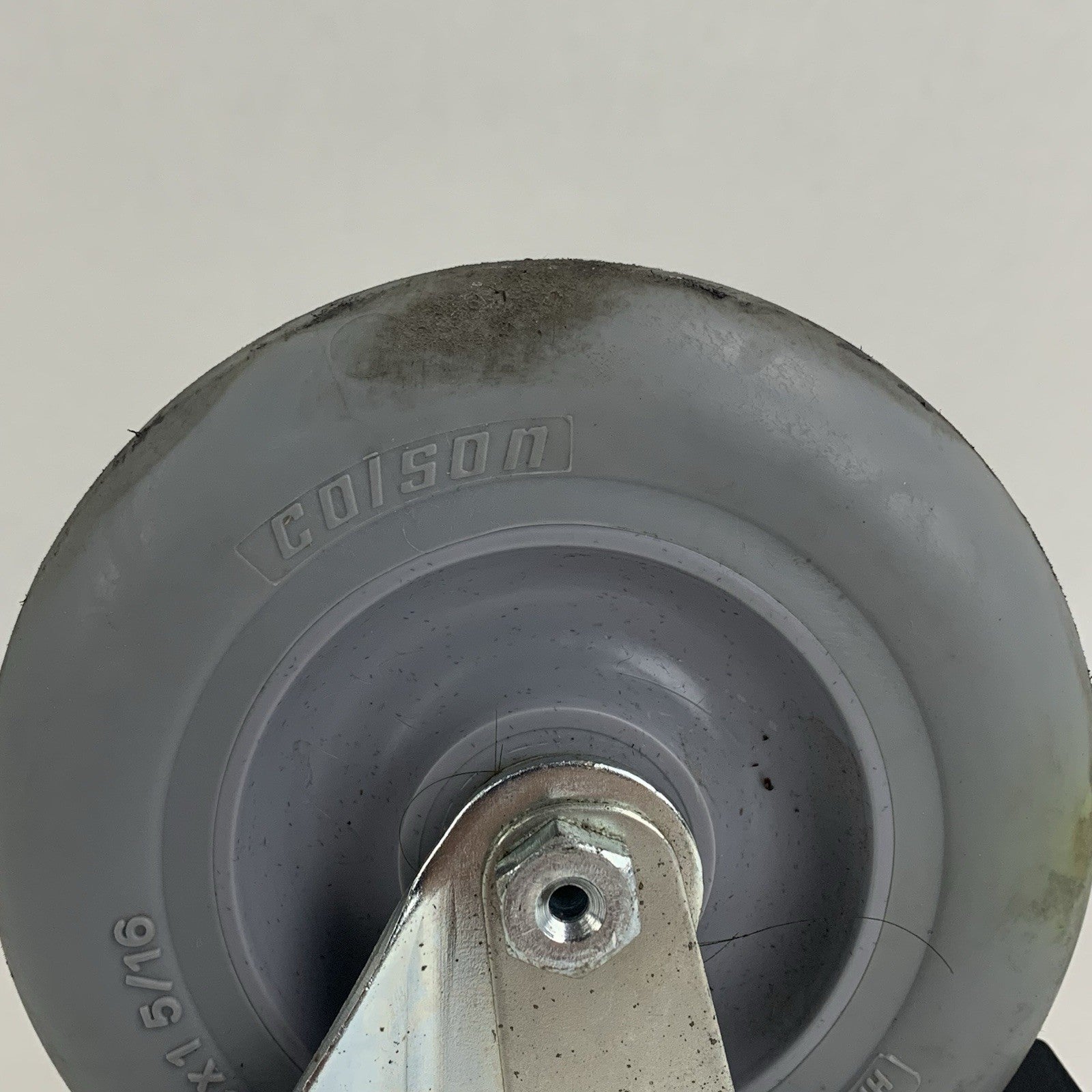 Colson 5" Rubber Performa Swivel Locking Casters Lot of 4x7