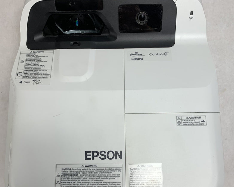 Epson PowerLite 695Wi H740A LCD Lamp Projector 4643 Lamp Hours - No Remote