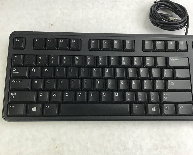Black Dell KB212-B USB Wired 104-Key Desktop Computer Keyboard Lot of 25