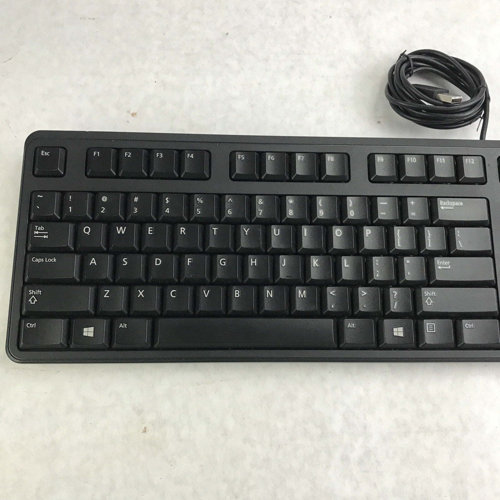 Black Dell KB212-B USB Wired 104-Key Desktop Computer Keyboard Lot of 25