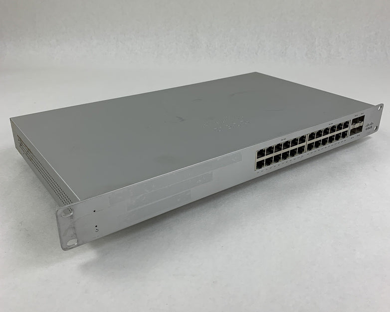 Cisco Meraki MS120-24P-HW 24-Port Gigabit Cloud Managed PoE Switch Tested