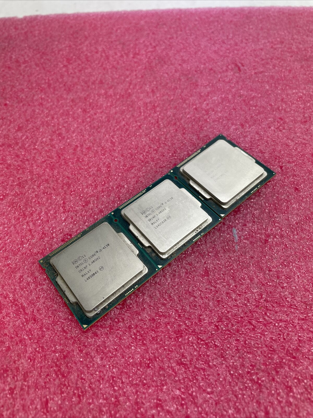 Lot of 3 Intel Core i3-4130 SR1NP 3.4GHz Processor