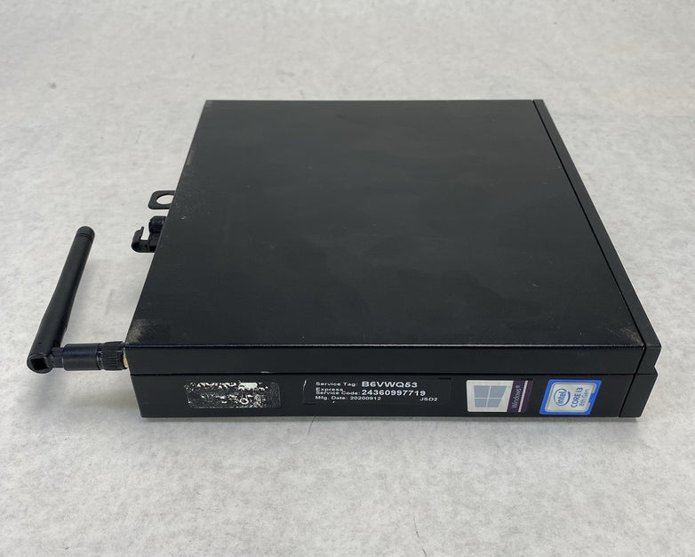 Dell OptiPlex 7070 Micro Intel Core i3-8100T 3.1GHz 8GB RAM No HDD/OS/Power Cord