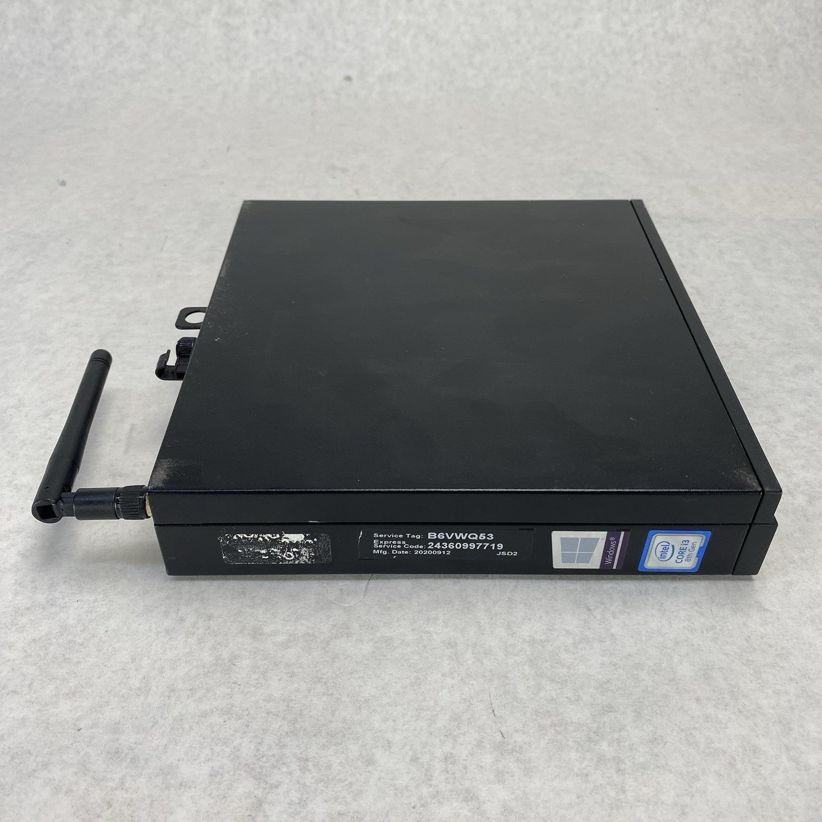 Dell OptiPlex 7070 Micro Intel Core i3-8100T 3.1GHz 8GB RAM No HDD/OS/Power Cord