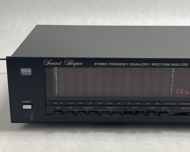 ADC SS-412X 10 Band Equalizer For Parts Weak Right Side Output