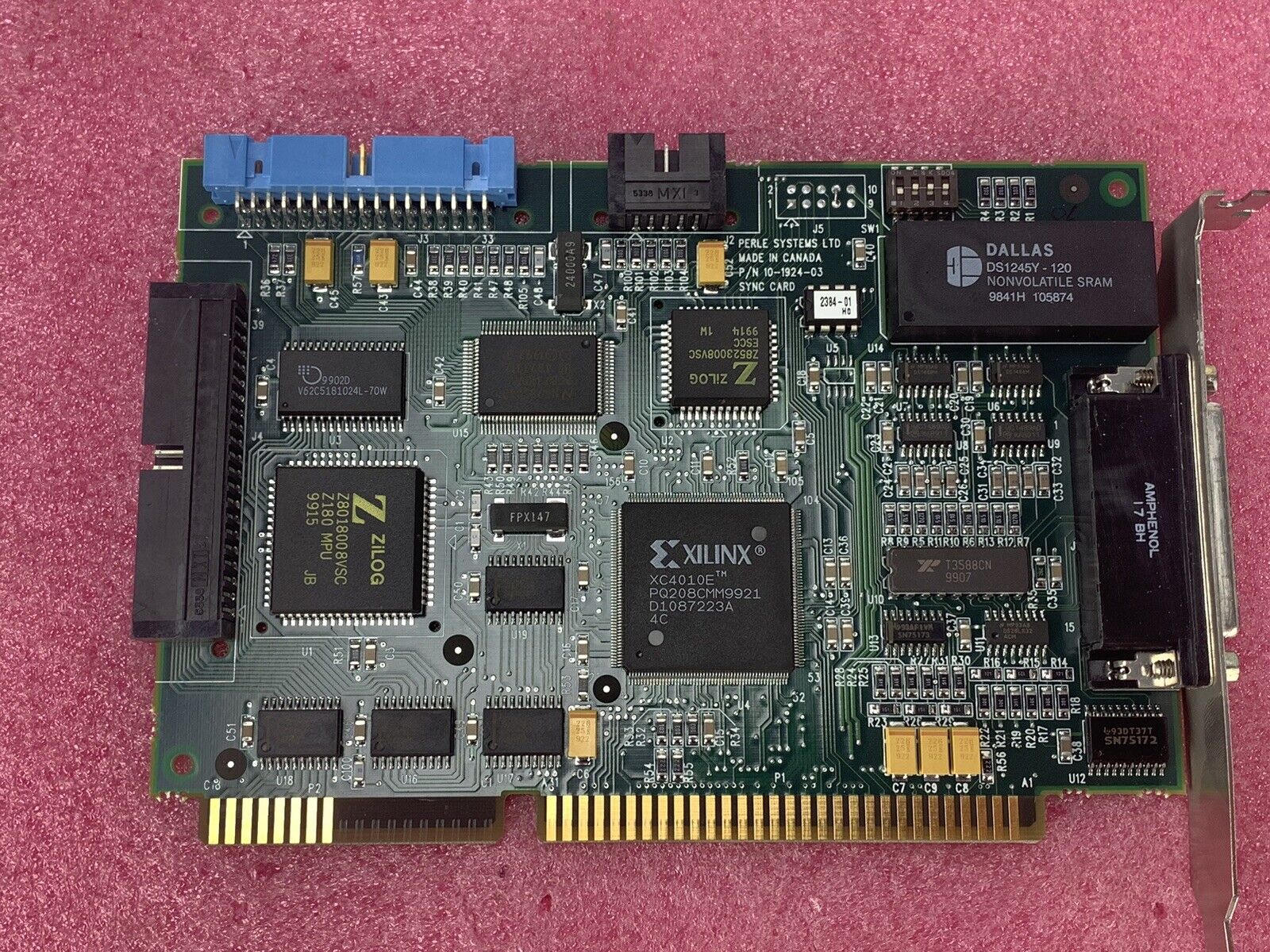 Perle Systems LTD 10-1924-03 Sync Card