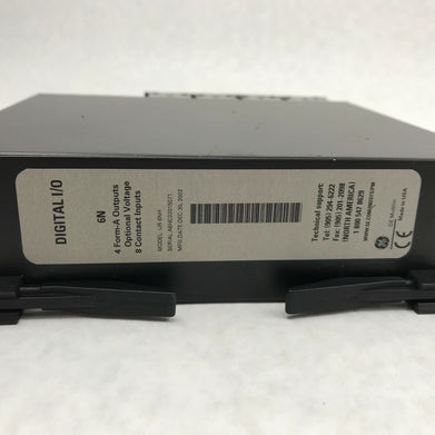 GE Multilin Digital I/O 6N UR6NH 4 Form-A Outputs 8 Digital Inputs 12A0-0006-C6