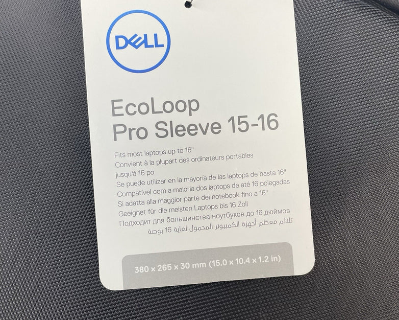 Dell Pro 15-16 Plus EcoLoop Laptop Sleeve CV5623 Black