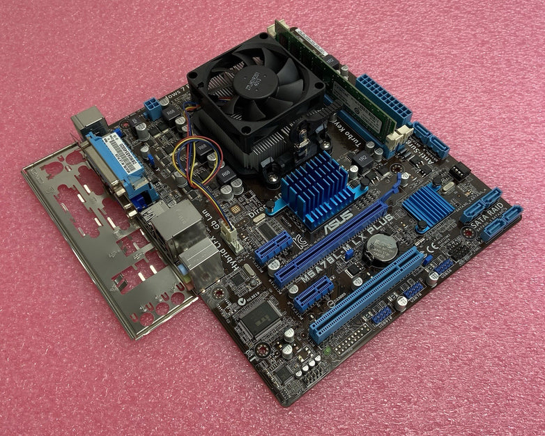 ASUS M5A78L-MLX PLUS Motherboard AMD Sempron 145 2.8GHz 2GB RAM w/Shield