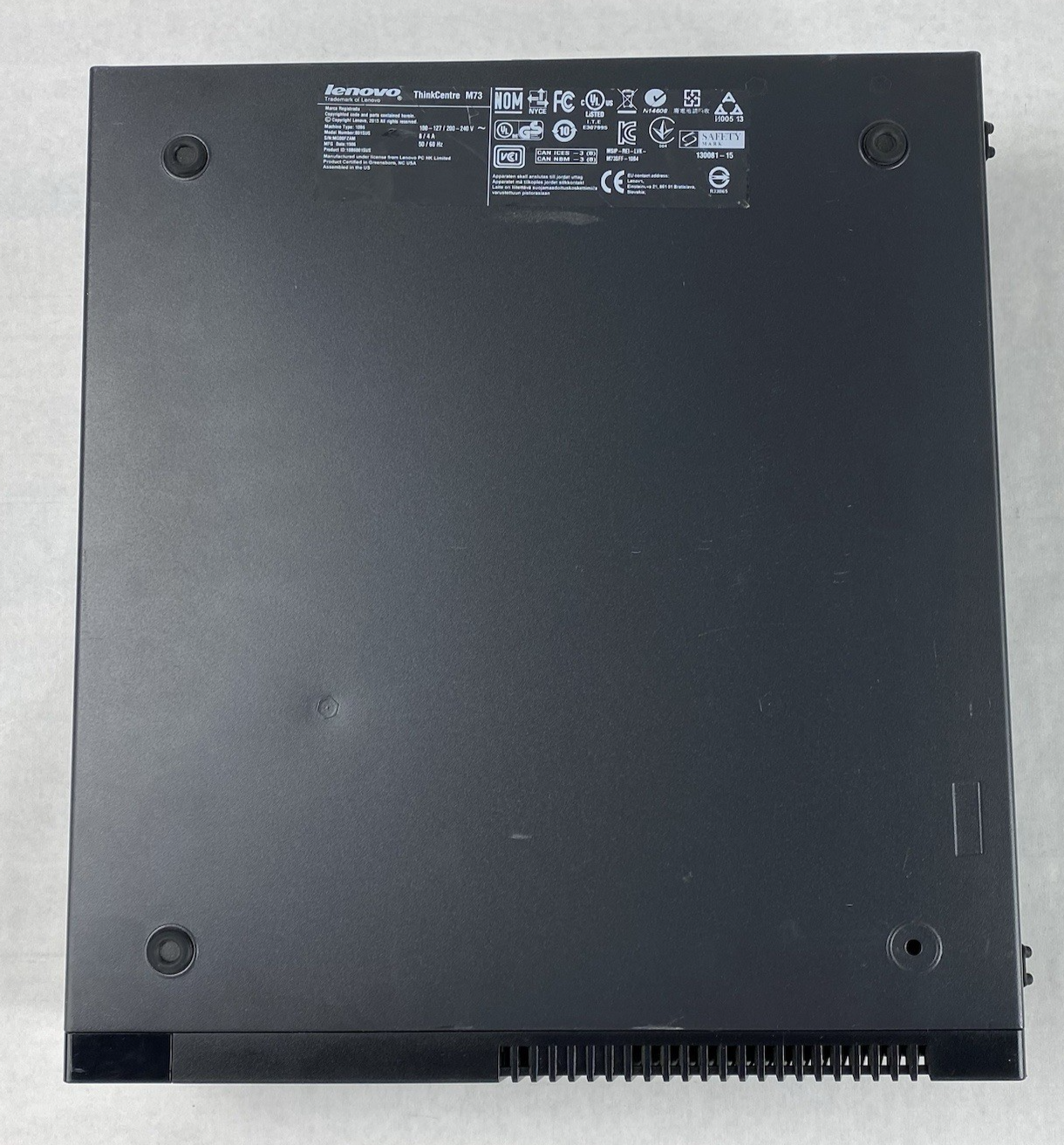Lenovo ThinkCentre M73 SFF Intel Core i5-4590 3.30GHz 4GB RAM No HDD No OS