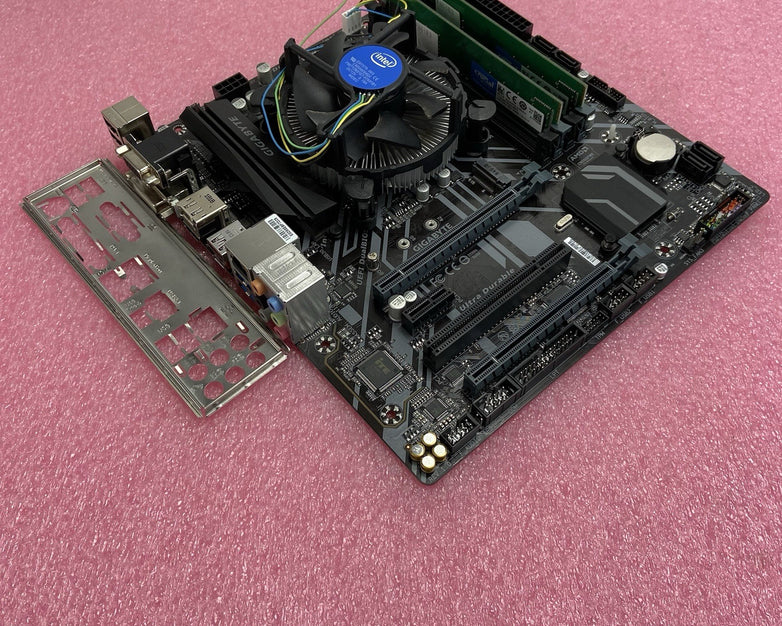 Gigabyte B360M D3H GSM Motherboard Intel Core i5-8500 3GHz 8GB RAM w/IO Shield