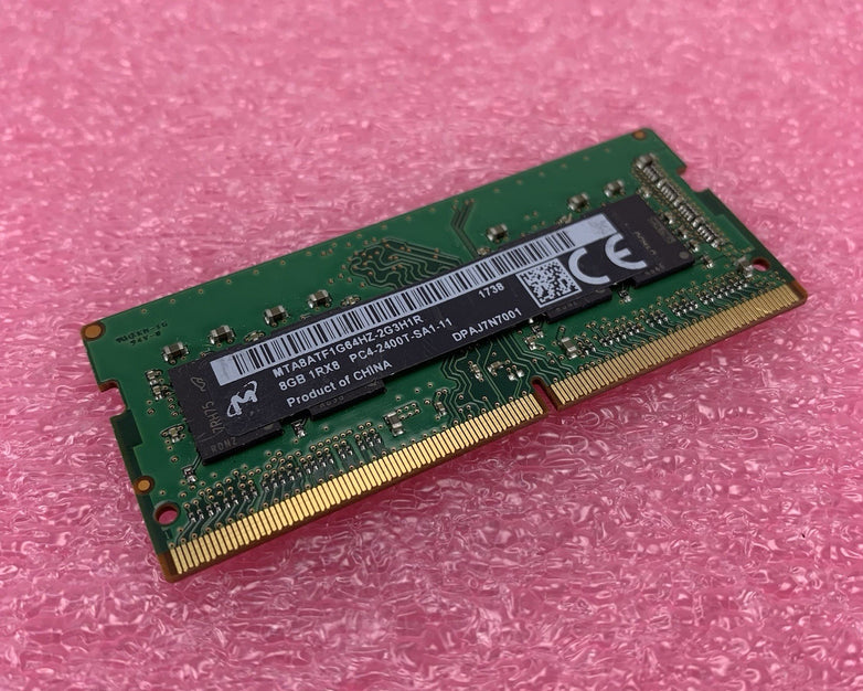 Micron MTA8ATF1G64HZ-2G3H1R PC4-2400T-SA1-11 8GB 1RX8 Desktop Memory RAM