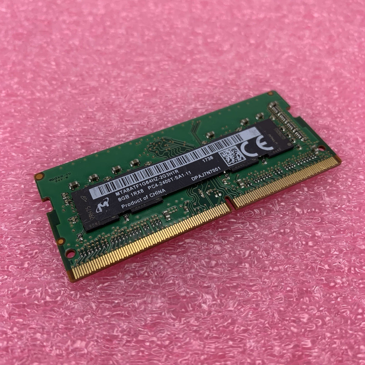 Micron MTA8ATF1G64HZ-2G3H1R PC4-2400T-SA1-11 8GB 1RX8 Desktop Memory RAM0