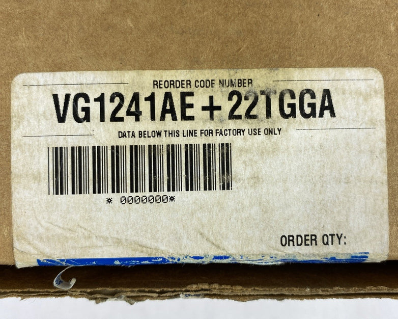 Johnson Controls VG1241AE + 22TGGA 1/2" 2W Ball Valve