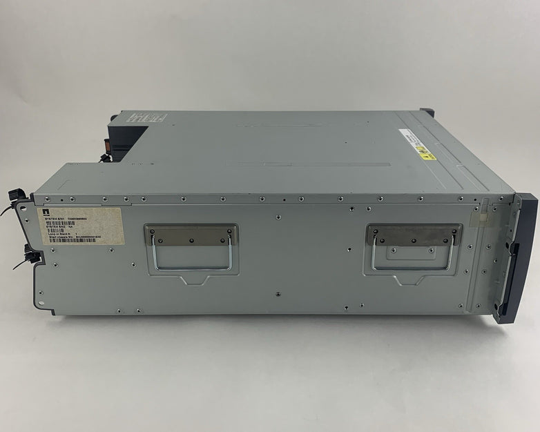 NetApp DS4243 NAJ‑0801 4U 24‑Bay Disk Shelf Chassis 2x IOM3 4x PSUs No HDDs