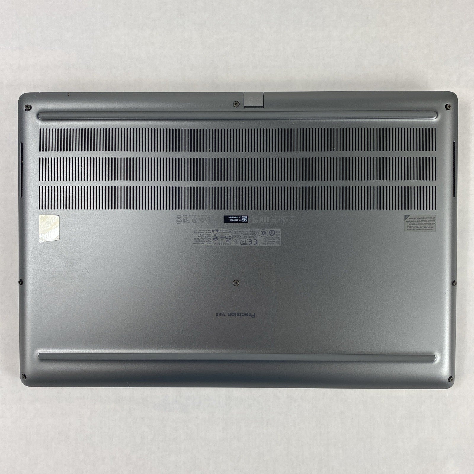Dell Precision 7560 Intel Xeon W-11855M 3.16GHz 32GB RAM 15.6" No HDD No OS