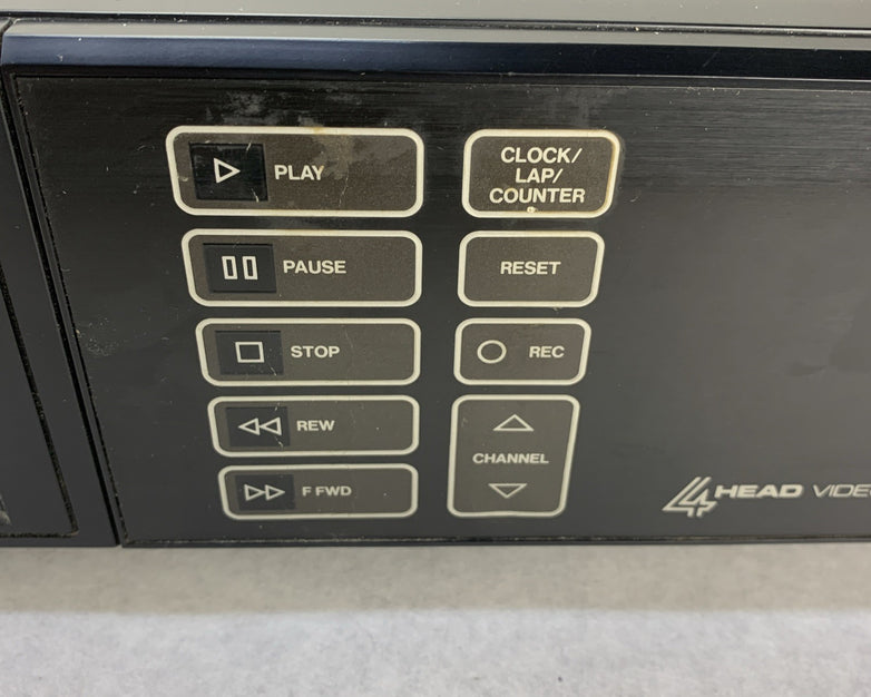 Zenith 4-head VHS Video Cassette Recorder VR 1862-1 - Power Tested