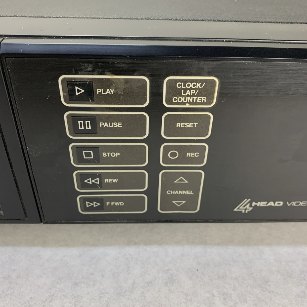 Zenith 4-head VHS Video Cassette Recorder VR 1862-1 - Power Tested5