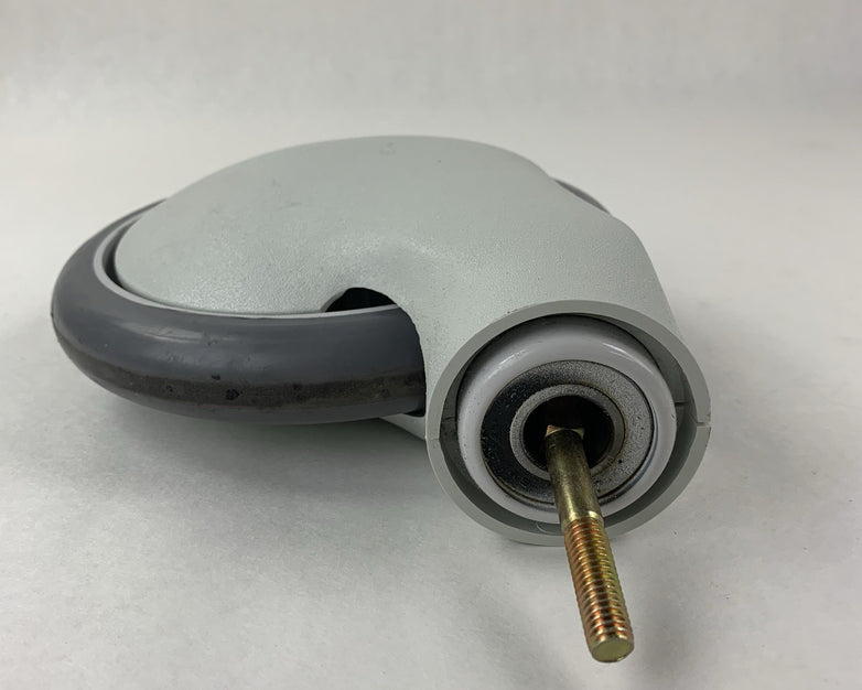 Stryker 1025 Zoom Hospital Stretcher Complete 8" Wheel Caster OEM Assembly