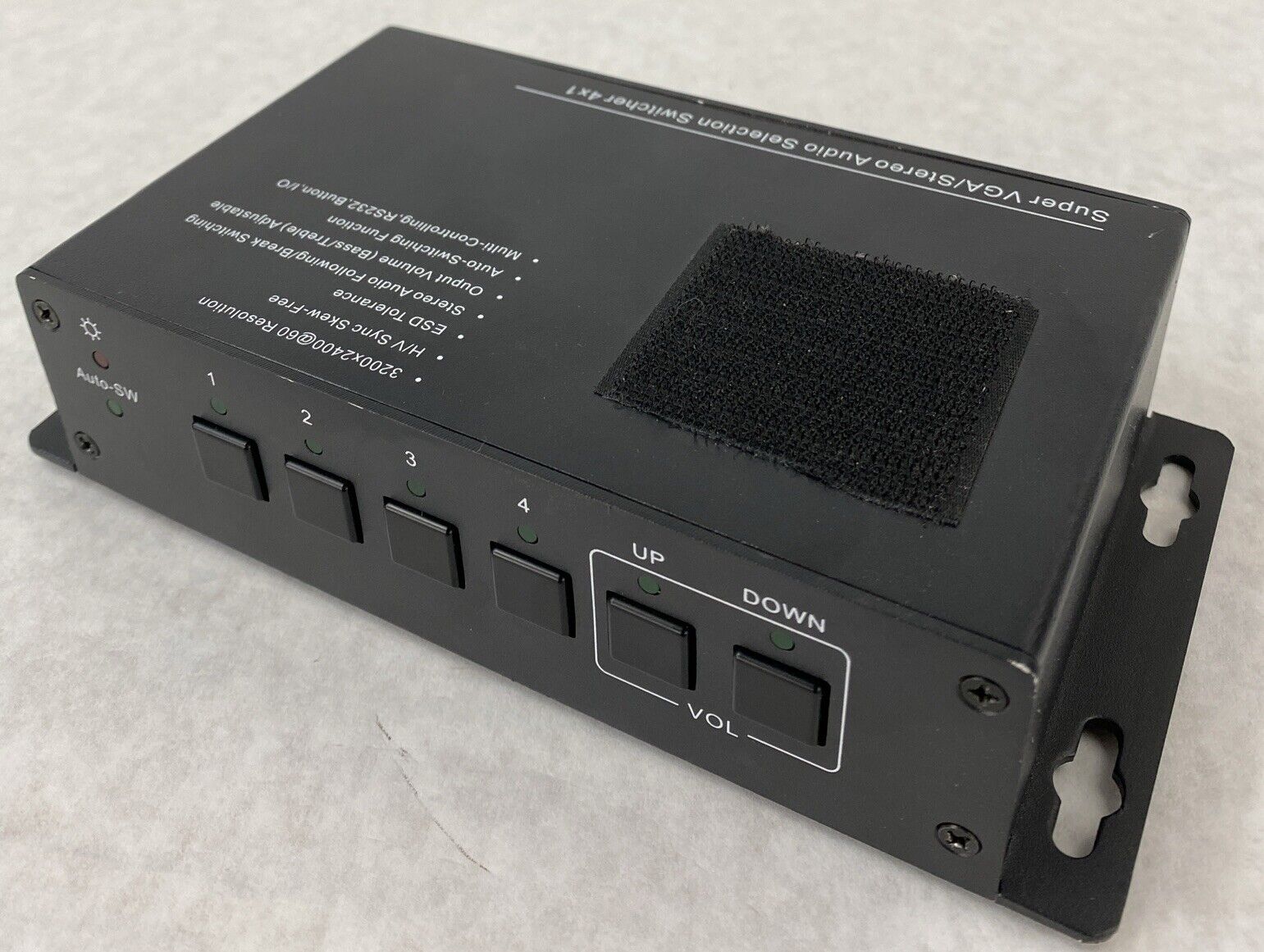 Aurora AS-41V R2 4 x 1 Super VGA Stereo Audio Selection Switcher with PSU