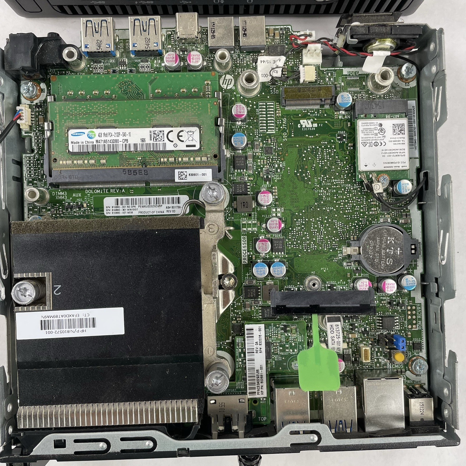 HP EliteDesk 800 G2 Micro i5-6500T 2.50 GHz 8 GB RAM No SSD/OS/AC13