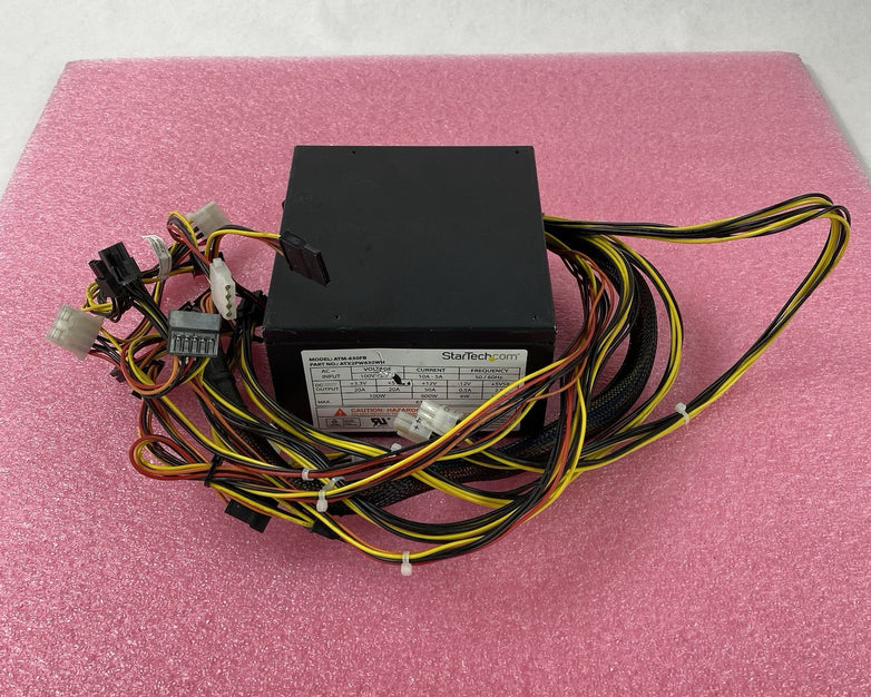 Startech Model ATM-430FB ATX 630W Power Supply Power Tested