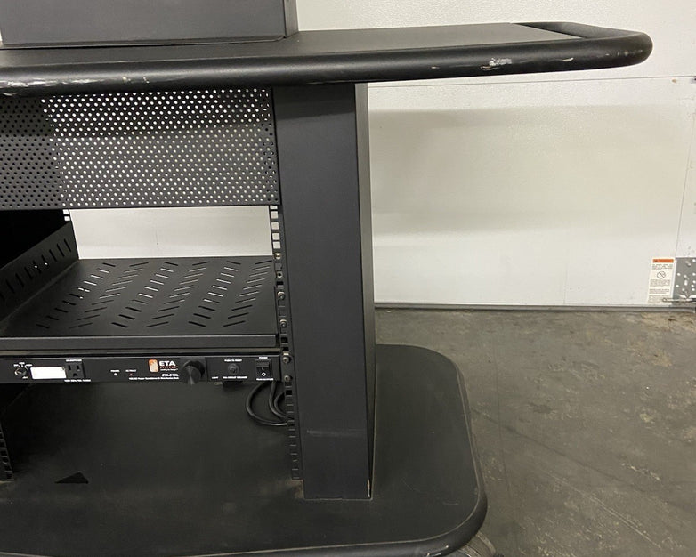 Avtech GM-350S Conferencing Cart W/Rackmount ETA Systems ETAS15L 15A Power Unit