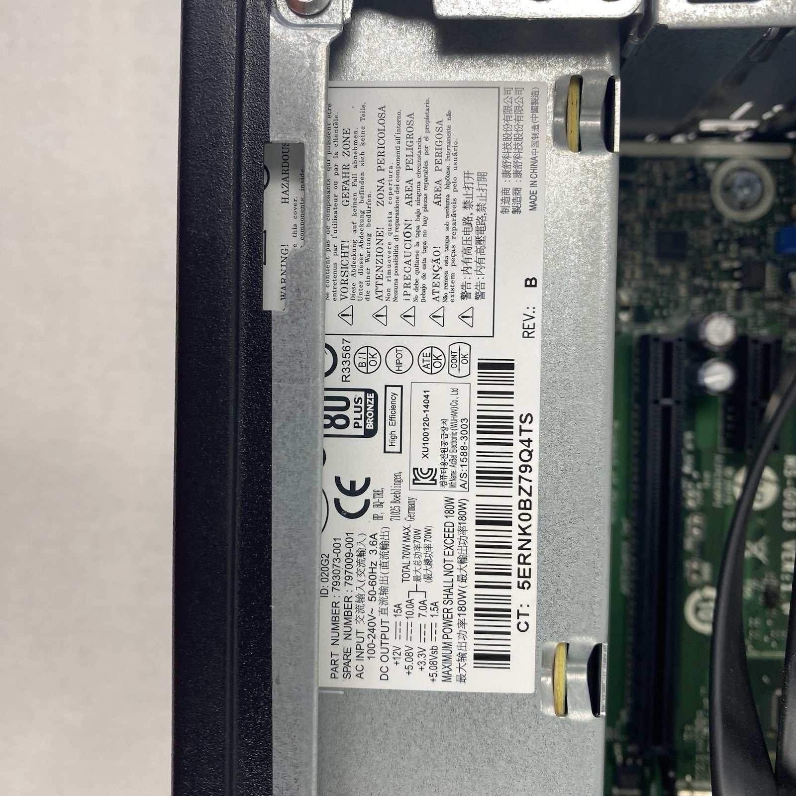 HP ProDesk 400 G2.5 SFF Intel Core i5-4590s 3GHz 8GB RAM No HDD No OS