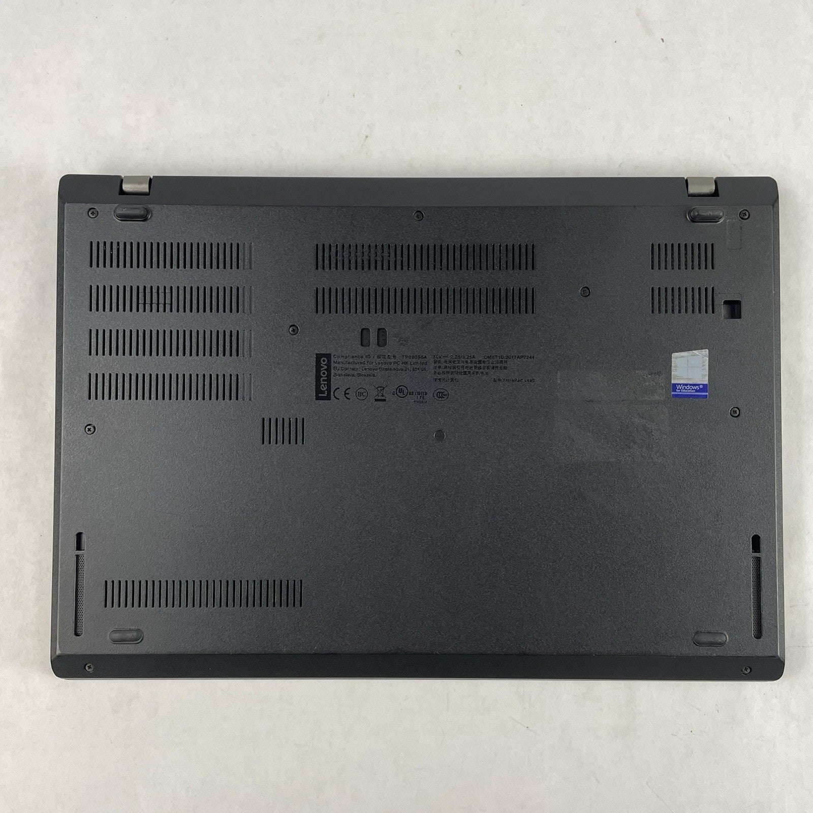 Lenovo ThinkPad L480 14" i5-8250U 1.60 GHz 8 GB RAM No SSD/OS/AC13