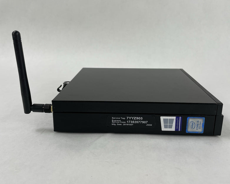 Dell Optiplex 3070 Micro i5-9500T 2.20 GHz 8 GB RAM No W/AC SSD/OS