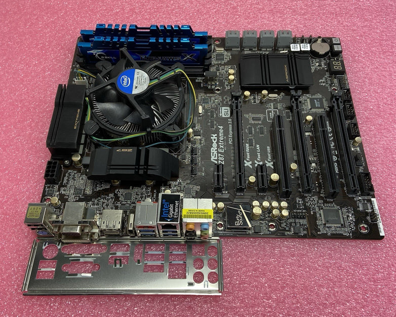 ASRock Z87 Extreme 4 Motherboard Intel Core i7-4770K 3.5GHz 8GB RAM w/IO Sheild