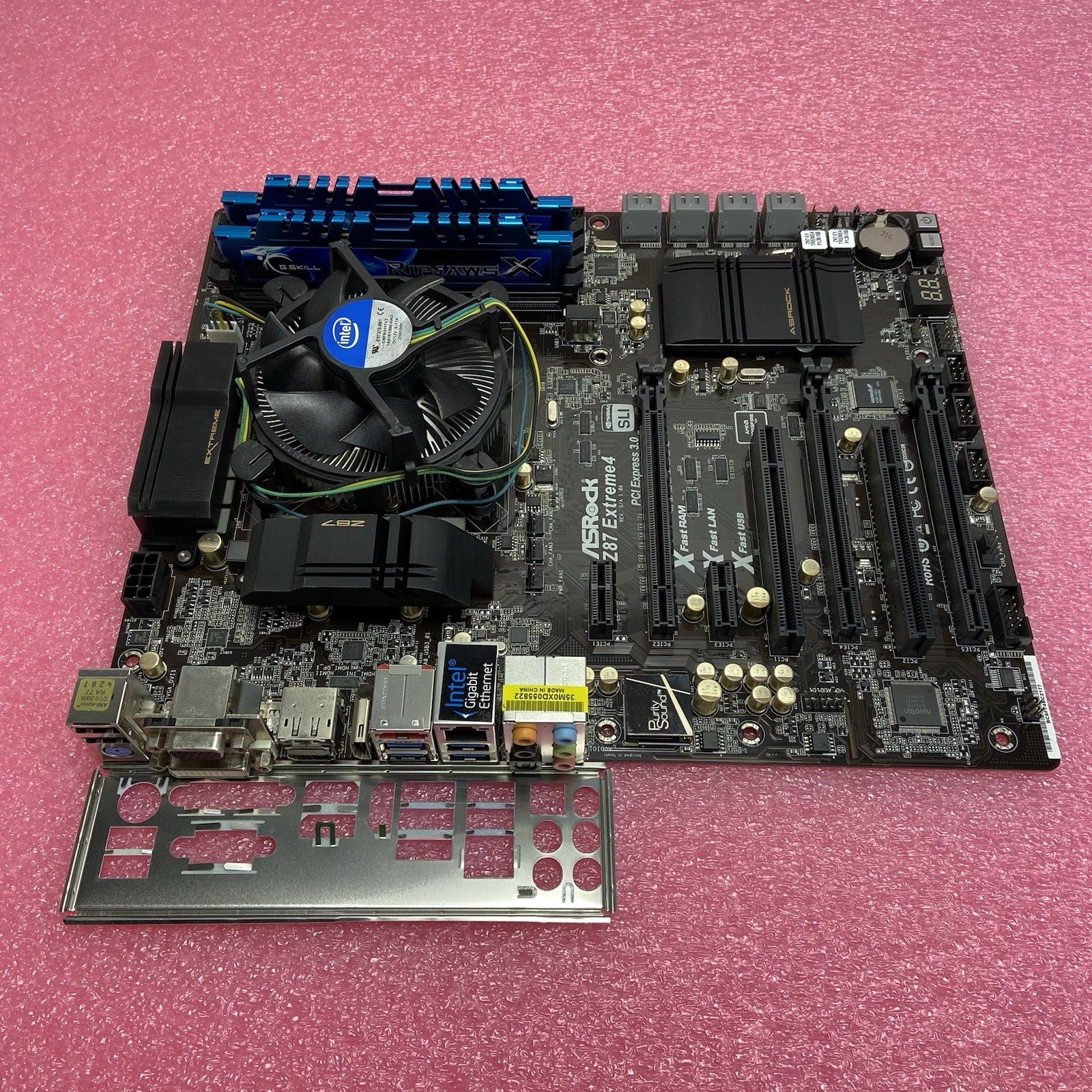 ASRock Z87 Extreme 4 Motherboard Intel Core i7-4770K 3.5GHz 8GB RAM w/IO Sheild4