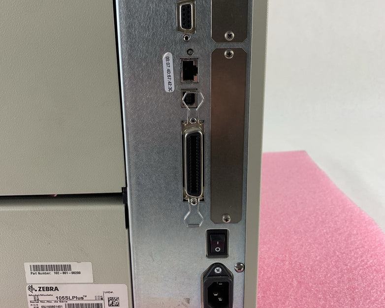 Zebra 105SL Plus 102-801-00200 203DPI Industrial Thermal Label Printer LP/TLP