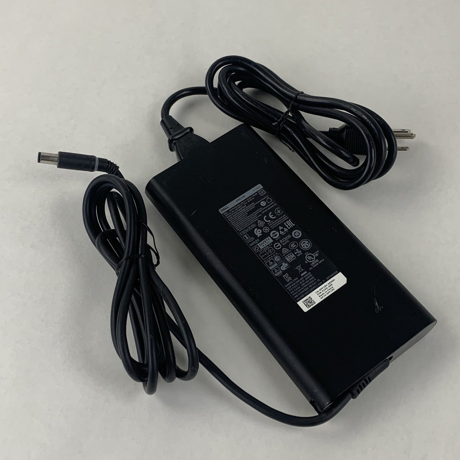 Dell DA240PM180 240W 19.5V 12.31A 7.4mm OEM AC Adapter w/ Cord0