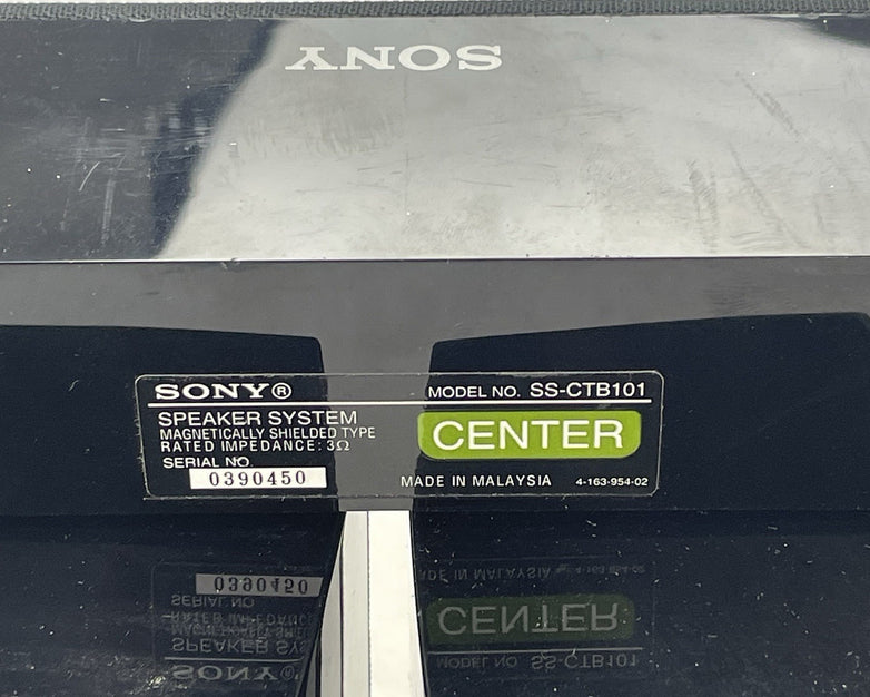 Sony Surround Sound Speaker System 5 pcs SS-TSB101 & SS-CTB101