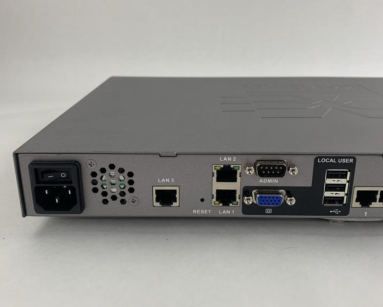 Raritan Dominion DKSX2-188 KSX2-188 KVM Remote Management Switch Tested Reset