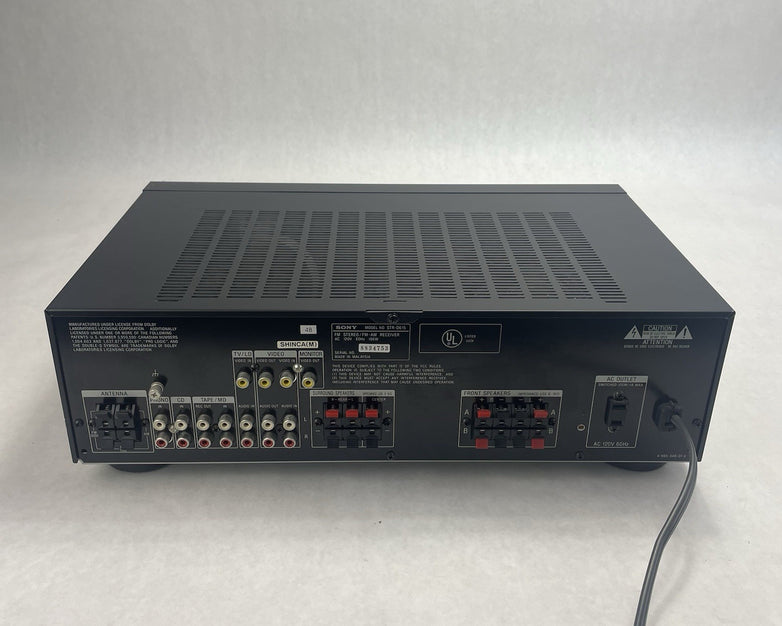 Sony STR-DE615 5.1 A/V Receiver 100W Dolby Digital DTS AM/FM Digital Tuner