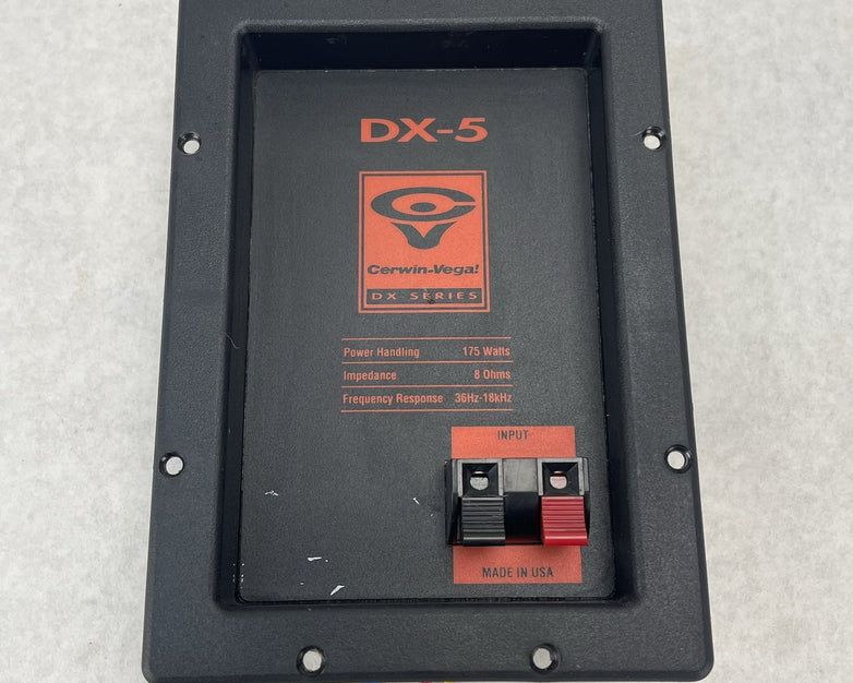 Cerwin Vega DX5 Crossover Excellent Condition Tested and Working