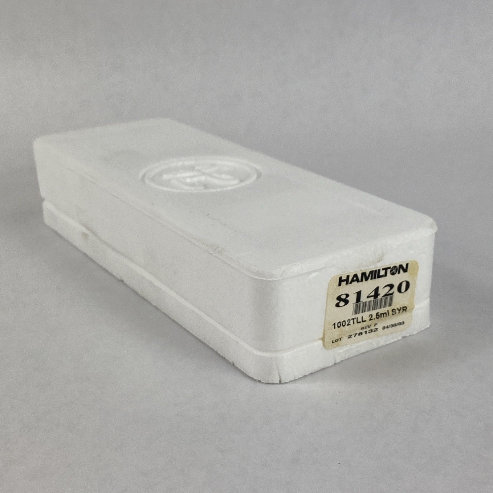 Hamilton 81420 1002TLL 2.5ml Luer Lock TLL Gastight Instrument Syringe4