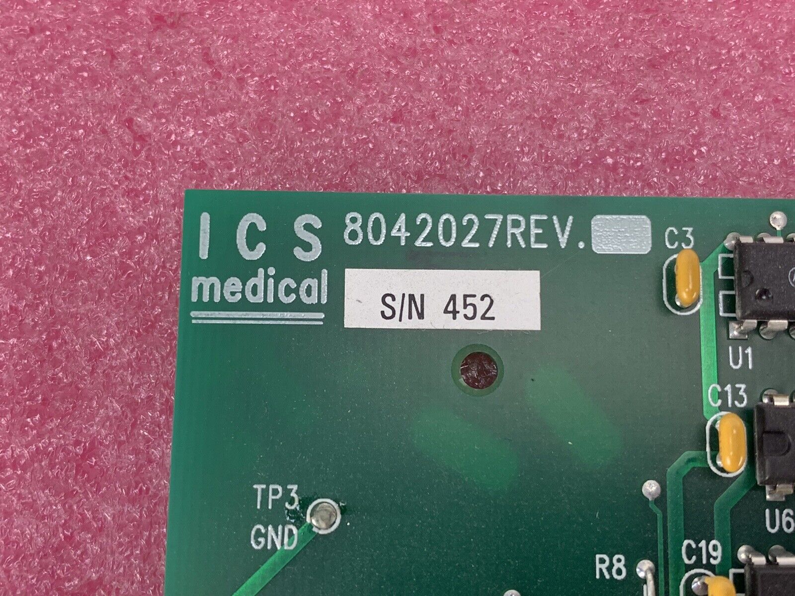 ICS Medical 8042027 ISA PC Interface Card NCA-200