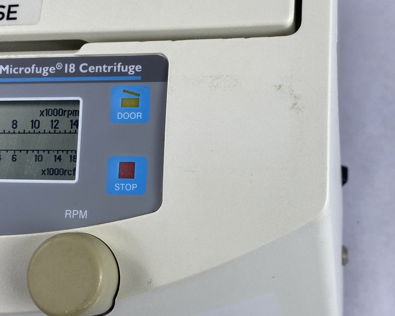 Beckman Coulter 367160 Microfuge 18 Centrifuge