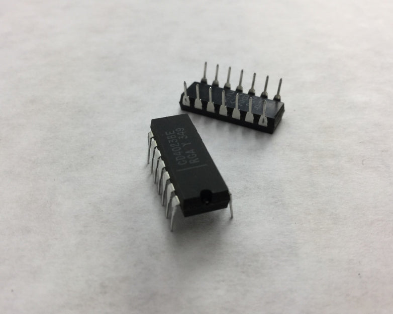 Genuine RCA CD4023BE  Integrated Circuit  14 Pin  Lot of 24